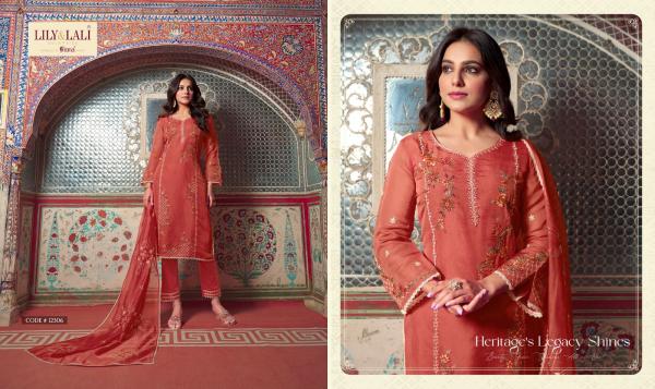 Lily And Lali Shahnaz Fancy Designer Kurti Pant With Dupatta Collection